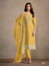 Averie By Vipul  Heavy Orgenza Silk With Embroidery Work Dress Material Wholesale Online